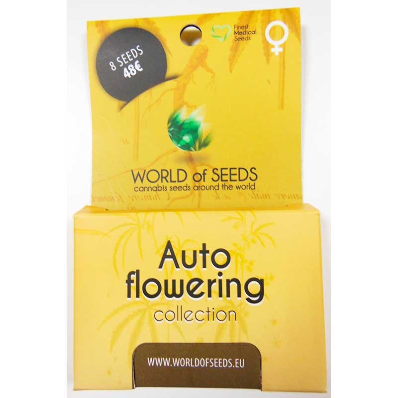 Autoflowering Collection - 8 seeds - World of Seeds - Seed Banks
