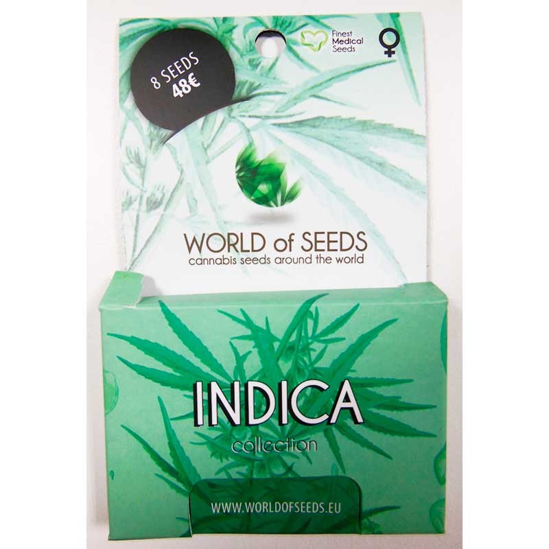Indica Collection - 8 seeds - World of Seeds - Seed Banks